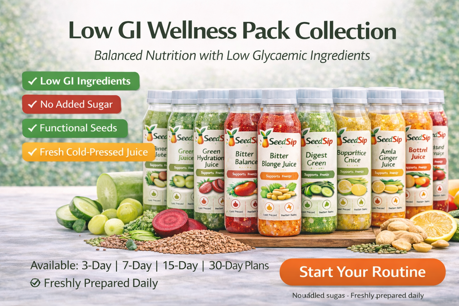Low GI Wellness Fresh Juices