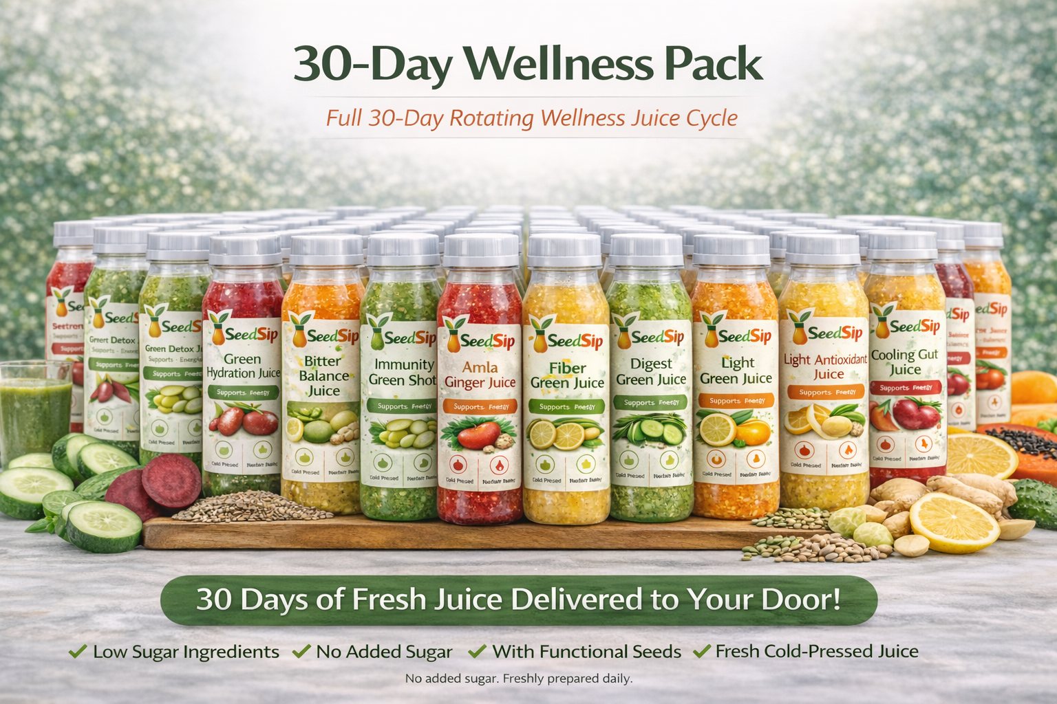 30-Day Wellness Program – Low Sugar Wellness Pack