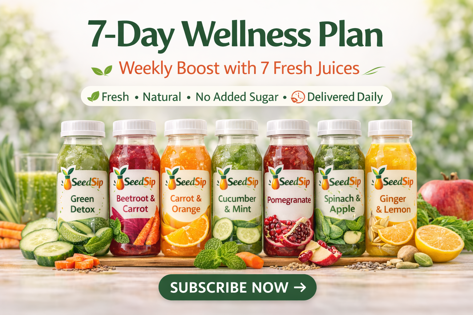 7-Day Starter – Low Sugar Wellness Pack