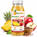 Fresh Digest Blend (Pineapple + Apple Juice with Flax Seeds)