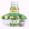 Green Balance Elixir  Cucumber + Spinach + Chia Seeds