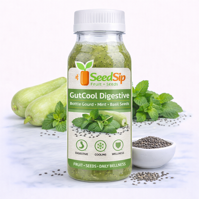 GutCool Digestive  Bottle Gourd + Mint + Basil Seeds