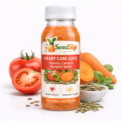 Heart Care Juice – Tomato, Carrot & Pumpkin Seeds