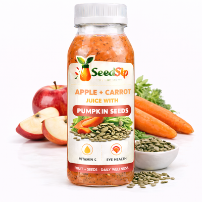 Vitamin A Nourish Blend (Apple + Carrot Juice with Pumpkin Seeds)
