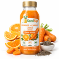 Daily Vital Blend (Orange + Carrot Juice with Chia Seeds)