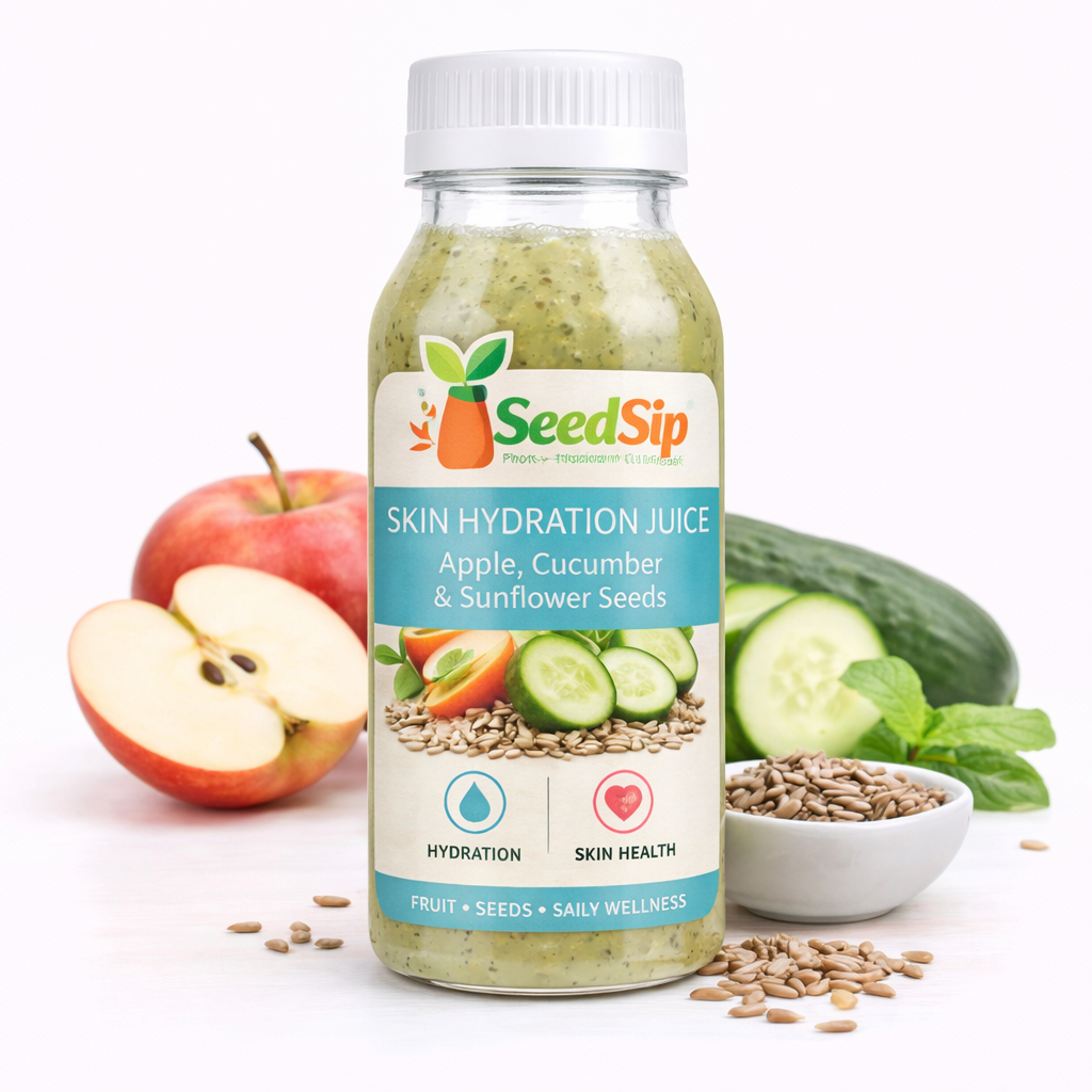 Skin Hydration Juice – Apple, Cucumber & Sunflower Seeds