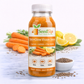 SkinGlow Vision Juice  Carrot + Lemon + Chia Seeds