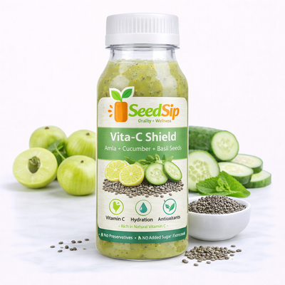Vita-C Shield  Amla + Cucumber + Basil Seeds